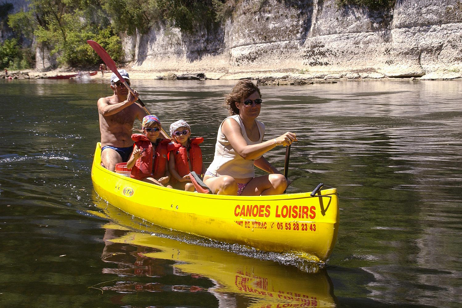 canoe trip dordogne