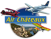 Logo Air Châteaux - Aerodrome de Domme - Partenaire de Canoës Loisirs