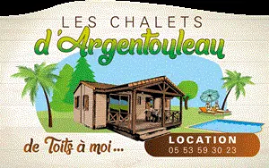 Logo les chalets d'argentouleau - Partenaire Canoës Loisirs