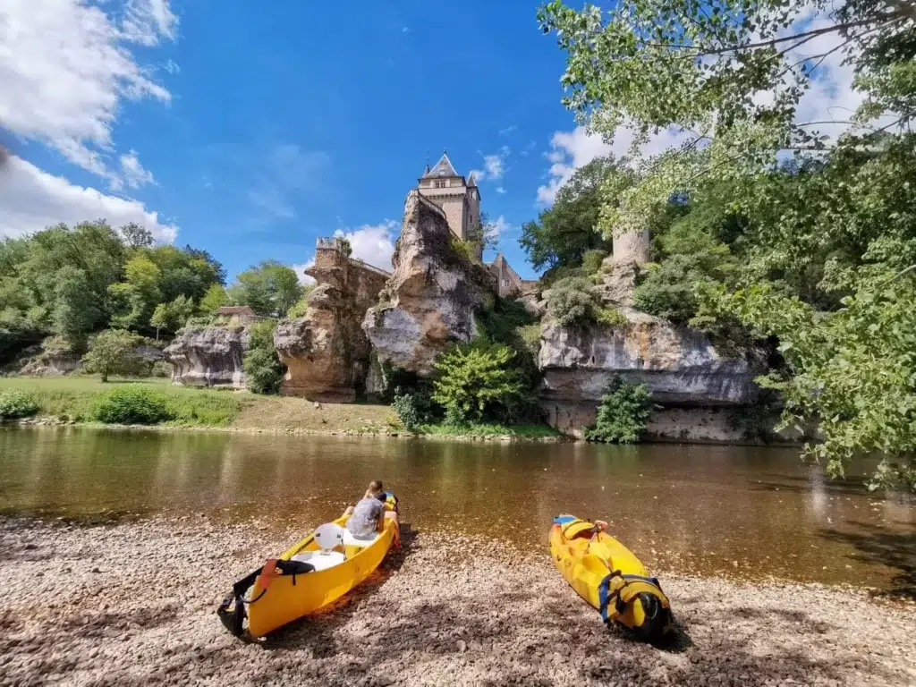 Canoë sur la Vézère