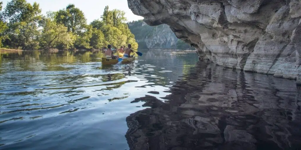 Canoë sur le Lot