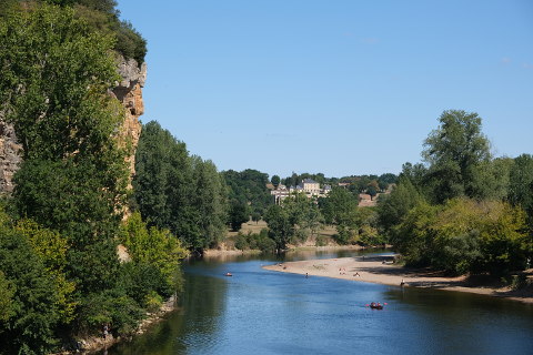 Plage de vitrac, plage en dordogne